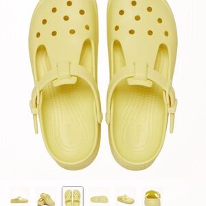CROCS Yellow Women's Sandals